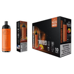 Bang E Hookah 18000 Puffs Sub Ohm DTL Vape Desechable Mayorista Strawerry Mango