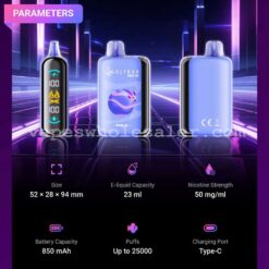 Großhandel Elf Bar Raya D3 25000 Puffs Einweg Vape 1