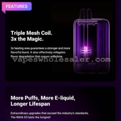 Großhandel Elf Bar Raya D3 25000 Puffs Einweg Vape 2