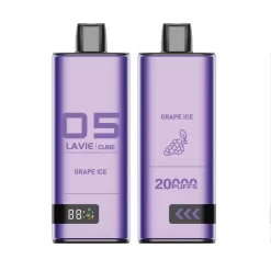 Wholesale Lavie Cube 20000 Puffs Disposable Vape Grape Ice