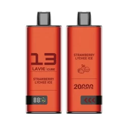 Wholesale Lavie Cube 20000 Puffs Disposable Vape Strawberry Lychee Ice