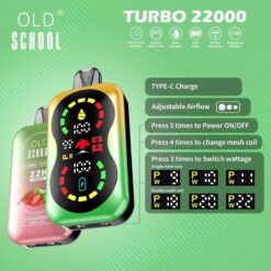 Großhandel Old School Turbo 22000 Einweg vape 3