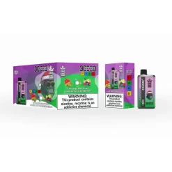 Wholesale Bang 30000 Puffs Double saveurs Vape jetable Fraise Kiwi & Pomme Sour Framboise