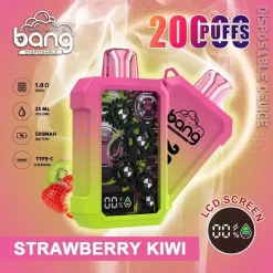Wholesale Bang Tick Tock 20000 Puffs Disposable Vape Strawberry Kiwi