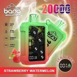 Wholesale Bang Tick Tock 20000 Puffs Disposable Vape Strawberry Watermelon