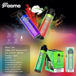 Wholesale Feemo Cannon 15000 Puffs disposable vape Stock in EU,USA 7