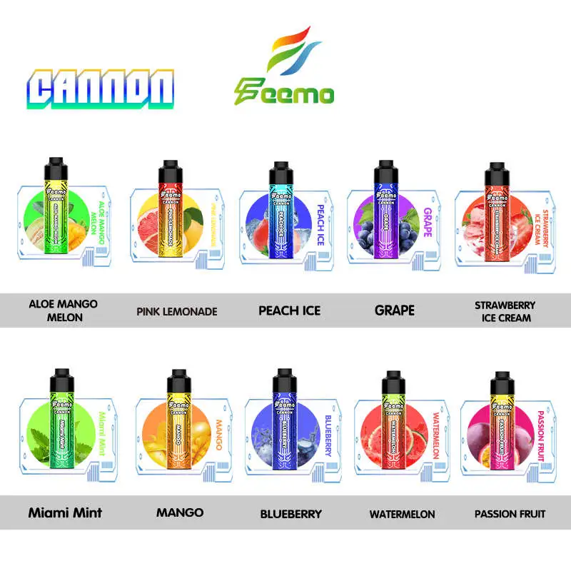 Wholesale Feemo Cannon 15000 Puffs disposable vape Stock in EU,USA 9