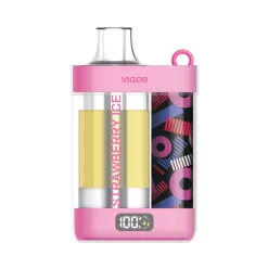 Wholesale LAVIE VIGOR 15000 puffs Disposable vapes Strawberry Ice