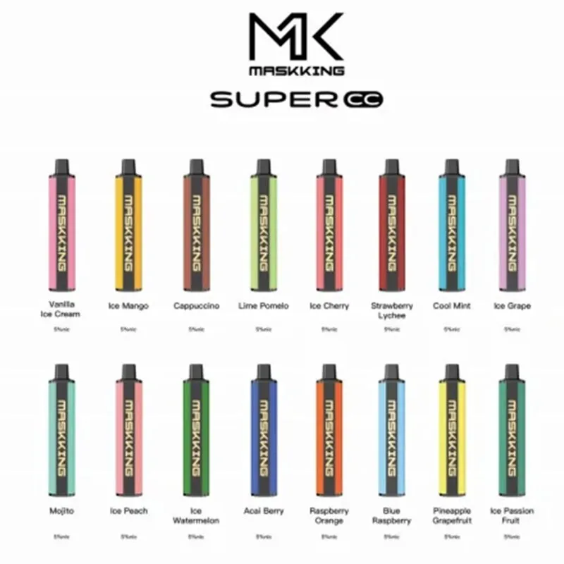 Wholesale Maskking Super CC 2500 puffs Disposable Vape 14