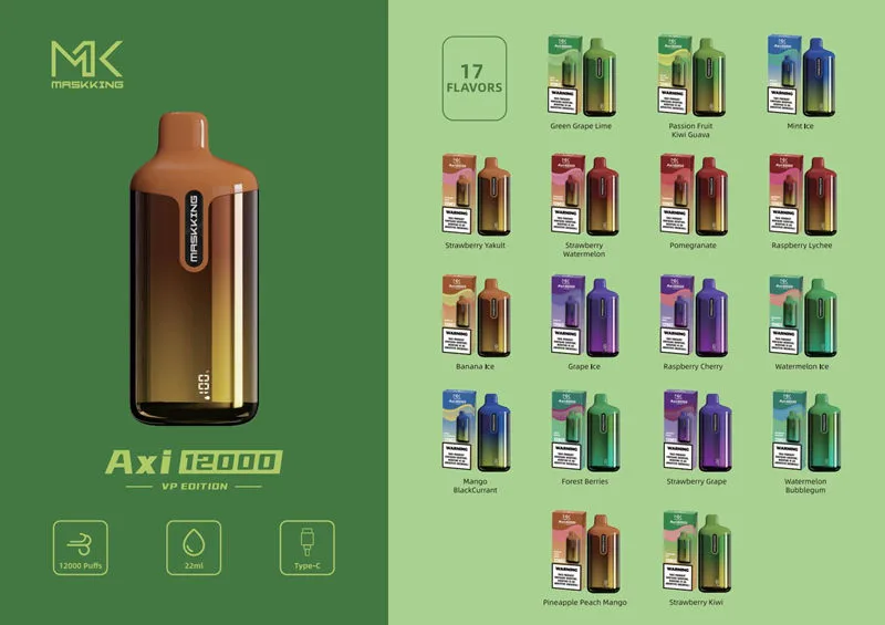 Wholesale Original Maskking Axi 12000 Puffs Disposable vape 10 Wholesale Original Maskking Axi 12000 Puffs Disposable vape 10