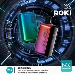 Оптовая продажа оригинальных Maskking ROKI 15000 затяжек одноразового vape 2