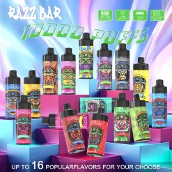Wholesale RAZZ BAR 10000 Puffs Disposable Vape 7