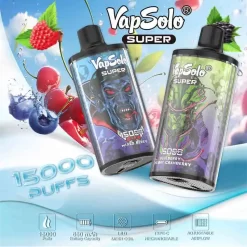 Wholesale Vapsolo Super 15000 Puffs Disposable Vape 2