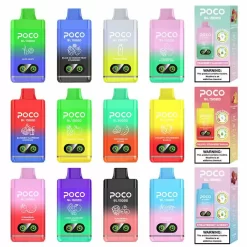 Wholesale E Cigarette Vape Smart Screen POCO SL 15000 Puffs Disposable vape 2