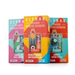 Partihandel Elf Bar TE 6000 Engångs vape 6