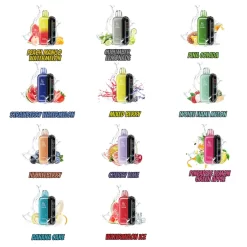 도매 Fumot 토네이도 20000 퍼프 일회용 베이프 8