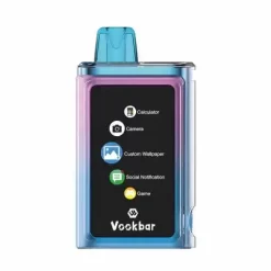Wholesale Vookbar Cyber Pro 30000 Puffs Disposable Vape Blueberry Razz