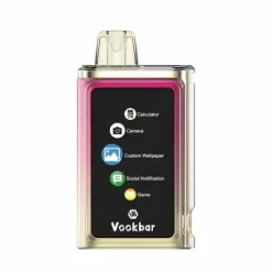 Wholesale Vookbar Cyber Pro 30000 Puffs Disposable Vape Strawberry Cheesecake