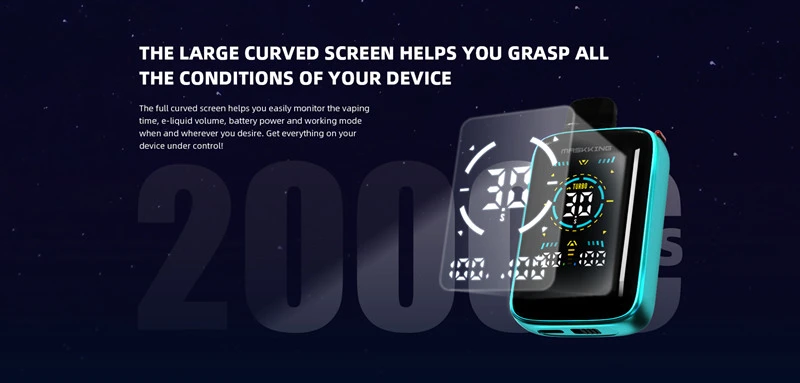 Nagykereskedelmi Maskking Vimaxi 20000 Puffs eldobható Vape 4