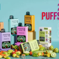 도매 WASPE 아이비우 25000 퍼프 일회용 베이프 4