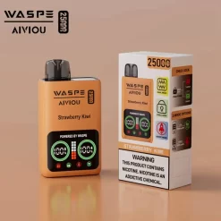 도매 WASPE Aiviou 25000 퍼프 일회용 베이프 딸기 키위