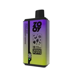 Mayorista ZOOY 30000 Puffs Doble Sabor Vape Desechable Uva Menta & Fresa Plátano