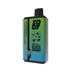 Mayorista ZOOY 30000 Puffs Doble Sabor Vape Desechable Sandía Helada & Frambuesa Azul Limón