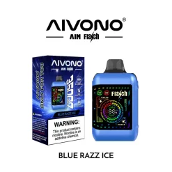 Großhandel Aivono Aim Flash 35000 Puffs Einweg Vape blau Razz Ice
