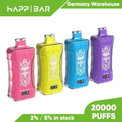 Оптовая продажа Happbar GR 20000 затяжек одноразовые Vape 10
