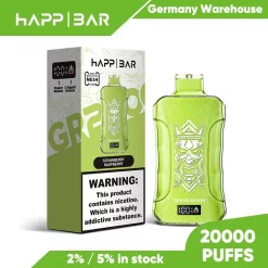 Оптовая продажа Happbar GR 20000 затяжек одноразовый Vape клубника малина