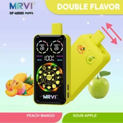 Großhandel MRVI DF 40000 Puffs Disposable Vape Pfirsich Mango & Sour Apple
