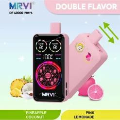 Großhandel MRVI DF 40000 Puffs Disposable Vape Ananas Kokosnuss & Pink Lemonade