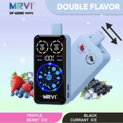 Großhandel MRVI DF 40000 Puffs Einweg Vape Tripple Berry Ice & schwarze Johannisbeere Eis