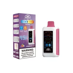 Großhandel Herr Nic Nizza 45000 Puffs Einweg Vape Erdbeere Eis