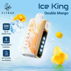 Wholesale Elf bar Ice King 30000 Puffs Disposable Vape Double Mango