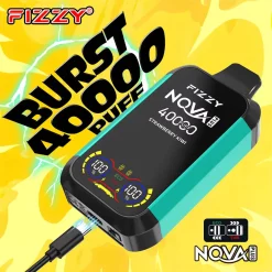 Europe Warehouse Wholesale Fizzy Nova Plus 40000 Puffs Disposable Vape 6