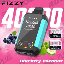 Europe Warehouse Wholesale Fizzy Nova Plus 40000 Puffs Disposable Vape Blueberry Coconut