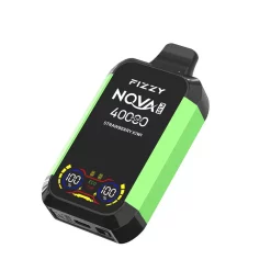 Europe Warehouse Wholesale Fizzy Nova Plus 40000 Puffs Disposable Vape Strawberry Kiwi
