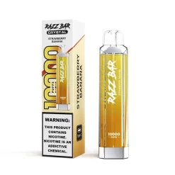 Оптовая продажа Razz Bar Crystal 10000 Puff Disposable Vape 12