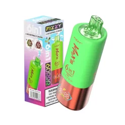 Wholesale Fizzy Max III 6IN1 60000 Puffs Disposable Vape Strawberry Kiwi & Blue Razz Ice & Sour pineapple Orange