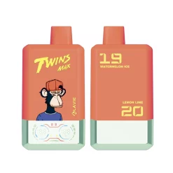 Wholesale Lavie Twins Max 70000 Puffs Disposable Vape Watermelon Ice & Lemon Lime