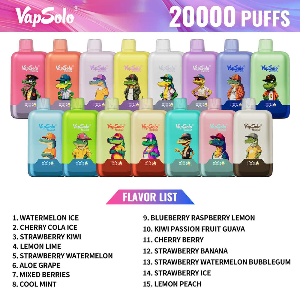 Wholesale Vapsolo Honor 20000 Puffs Disposable Vape 1 Wholesale Vapsolo Honor 20000 Puffs Disposable Vape 1