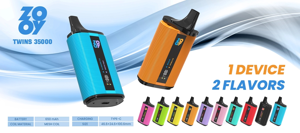 Wholesale Zooy Twins 35000 Puffs Disposable Vape 4 Wholesale Zooy Twins 35000 Puffs Disposable Vape 4