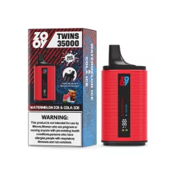 Wholesale Zooy Twins 35000 Puffs Disposable Vape Watermelon Ice &Cola Ice
