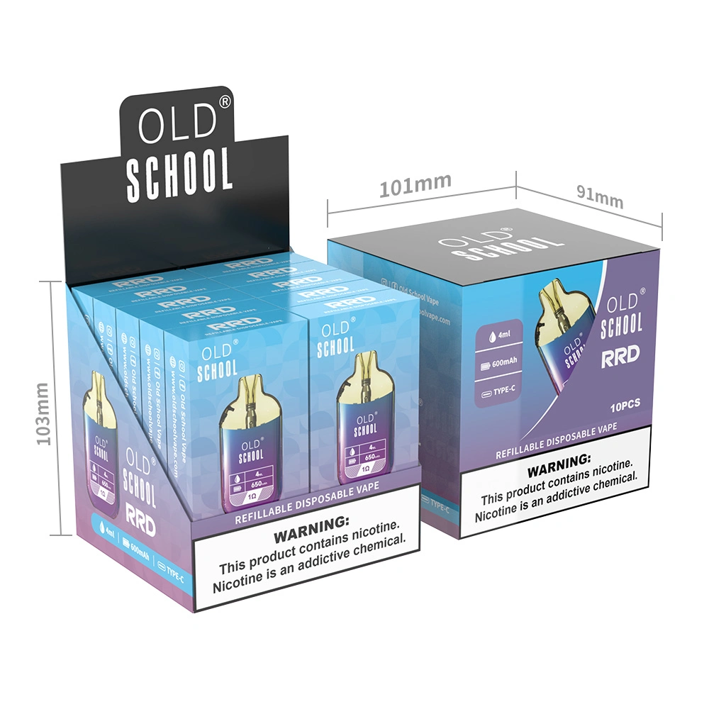 Old School RRD Refillable Vape Wholesale 8 Old School RRD Refillable Vape Wholesale 8