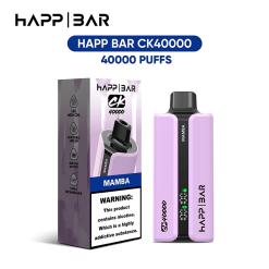 Wholesale Happ bar CK40000 Puffs Disposable Vape Europe Warehouse Mamba