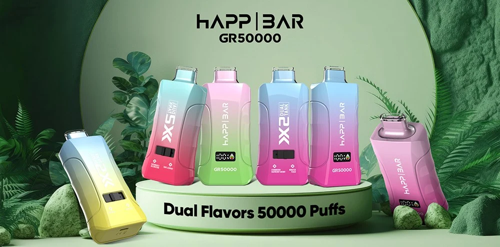 Wholesale Happ Bar GR50000 3 Flavors Disposable Vape 1 Wholesale Happ Bar GR50000 3 Flavors Disposable Vape 1