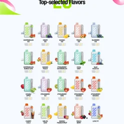 Wholesale Vozol Vista 40000 Puffs Disposable Vape 7