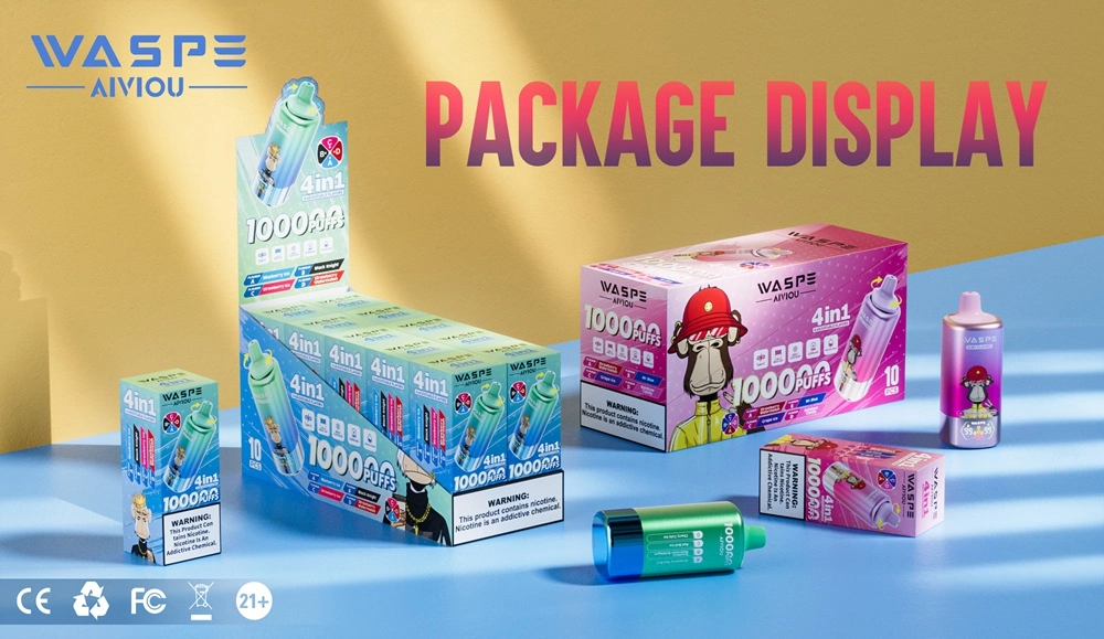 Wholesale Waspe 4In1 100000 Puffs Disposable Vape 1 Wholesale Waspe 4In1 100000 Puffs Disposable Vape 1