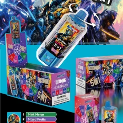 Wholesale Mrvi Becoming 100k Puffs 5in1 Disposable Vape 2